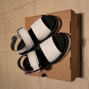 Dr. Martens Voss White Sandals